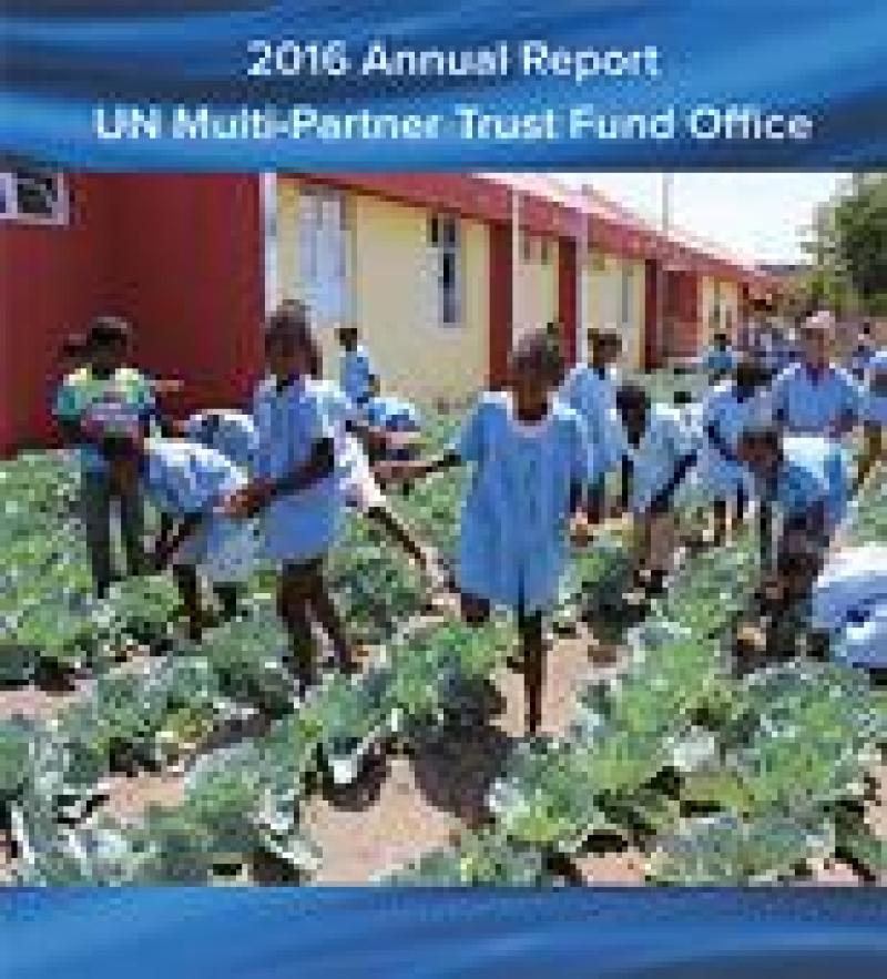2016 Annual Report of the MPTF Office is now available 2016 Annual Report of the MPTF Office is now available