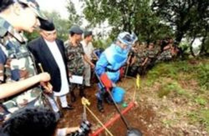 Nepal becomes free of minefields - UNPFN contribution acknowledged Nepal becomes free of minefields - UNPFN contribution acknowledged